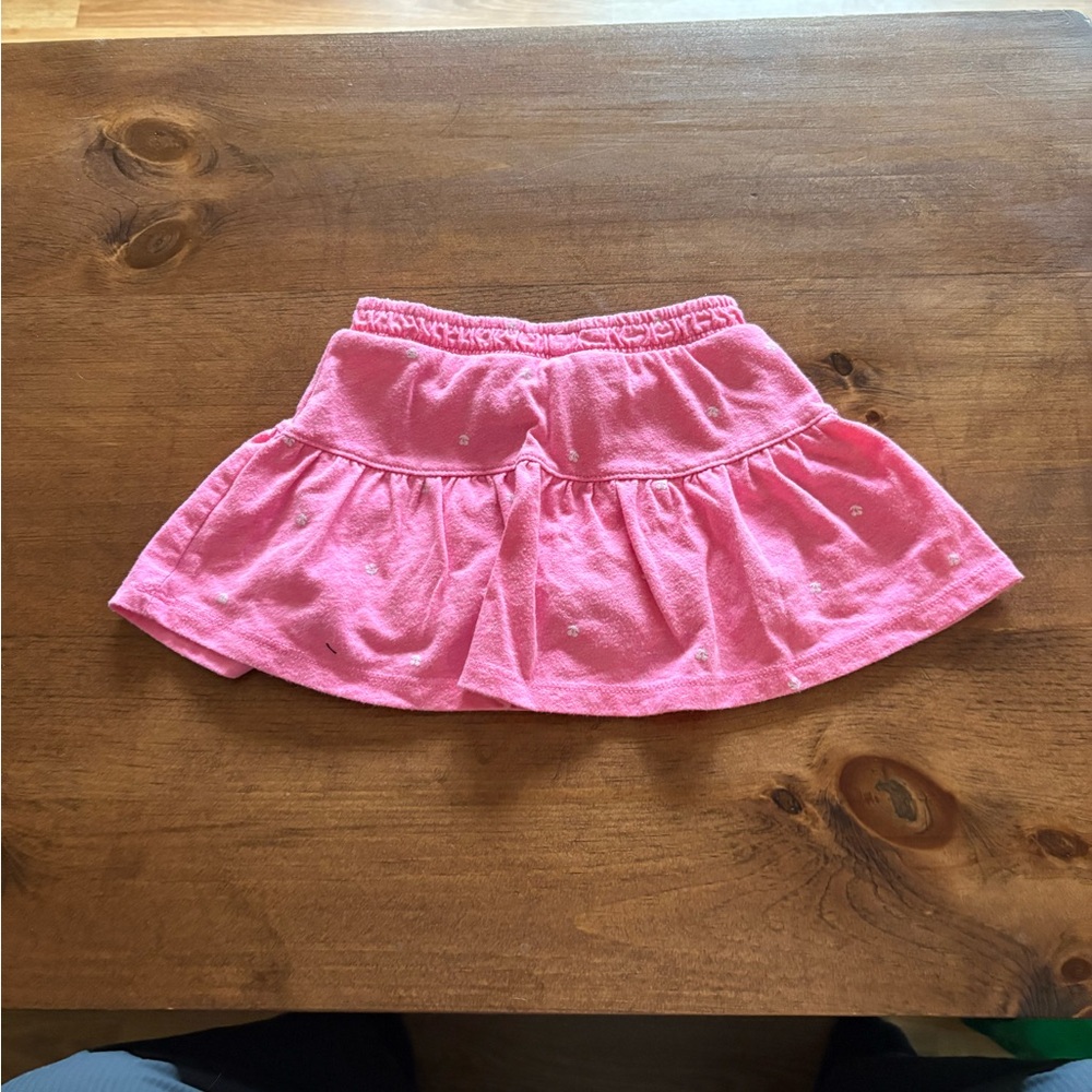 🩷 6 for $20 🩷 George Pink Ruffled Kids Skirt - Picture 2 of 3